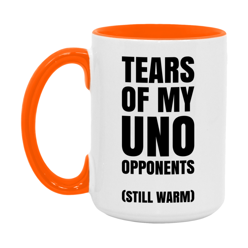 Board Game Gift – Tears Of My Uno Opponents Mug, 11Oz Or 15Oz White Ceramic Coffee Cup