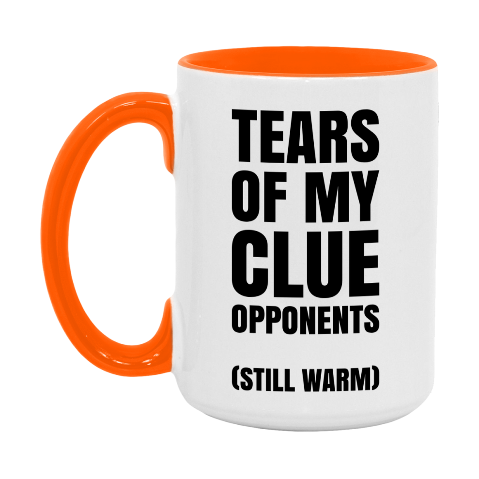 Board Game Gift – Tears Of My Clue Opponents Mug, 11Oz Or 15Oz White Ceramic Coffee Cup