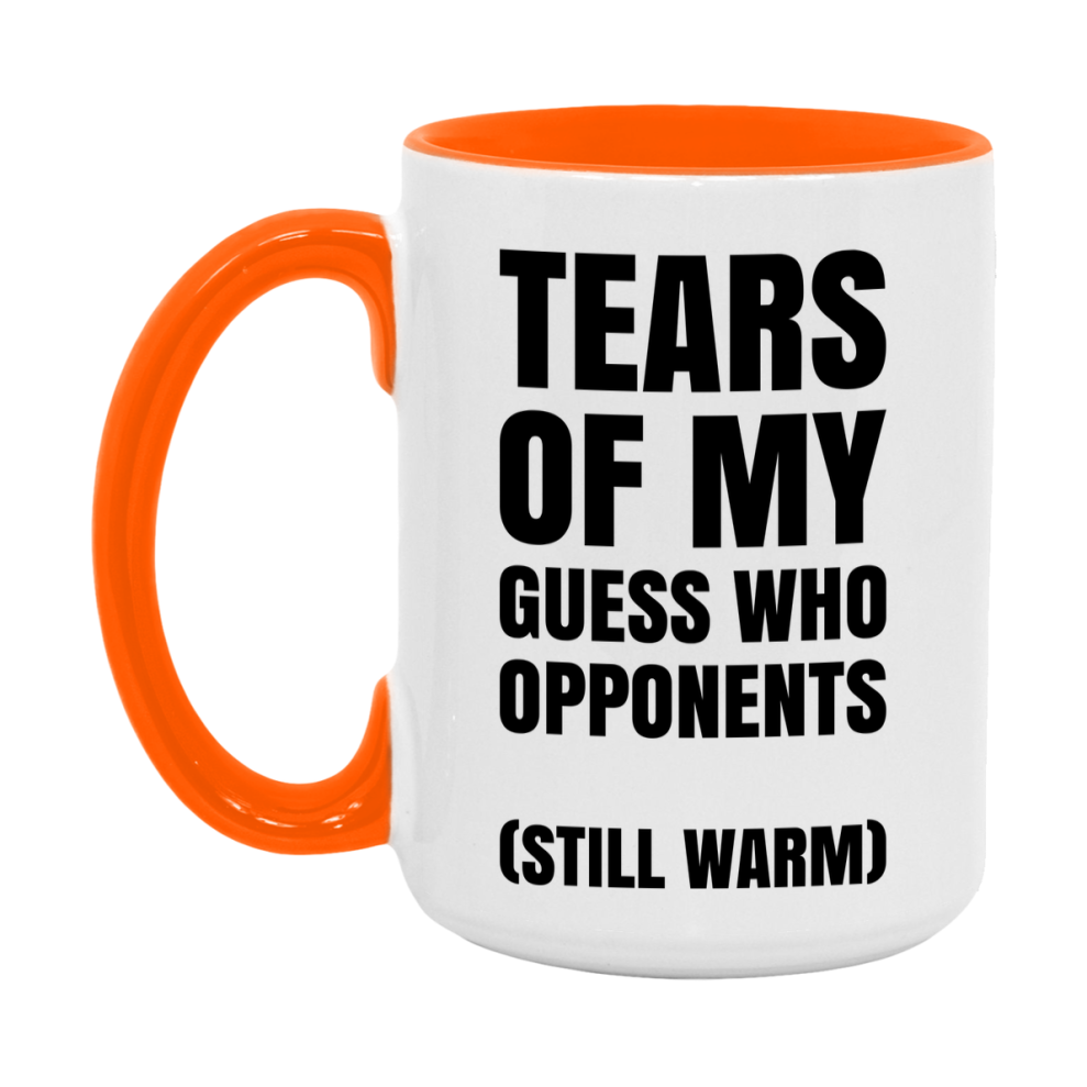 Board Game Gift – Tears Of My Guess Who Opponents Mug, 11Oz Or 15Oz White Ceramic Coffee Cup