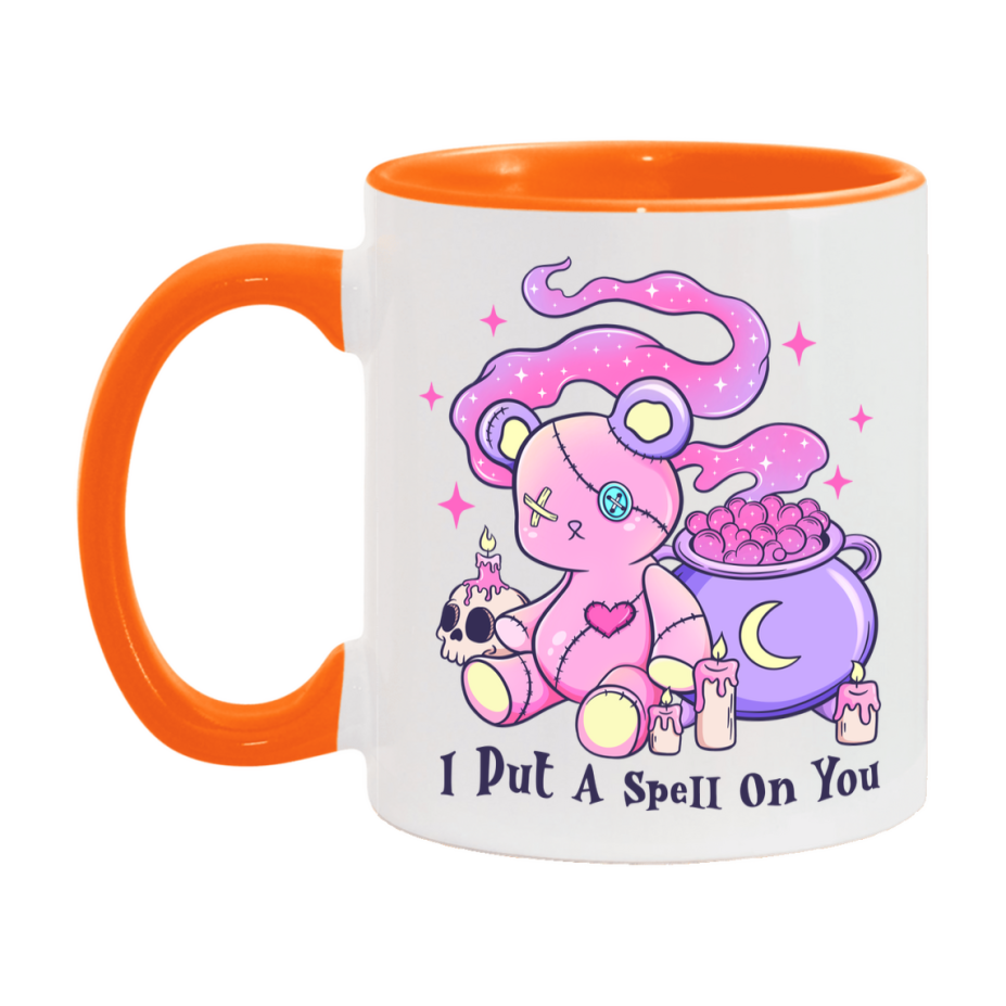Funny Halloween Coffee Mug, White Ceramic Halloween Coffee Cup 11Oz Or 15Oz