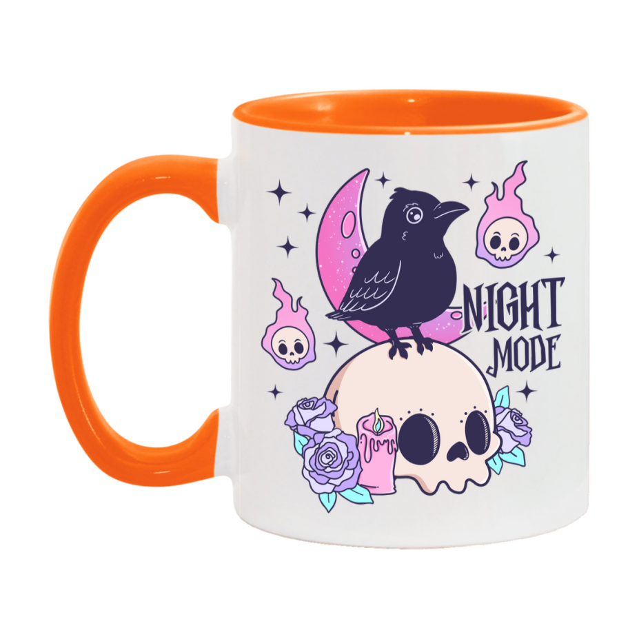 Funny Halloween Coffee Mug, White Ceramic Halloween Coffee Cup 11Oz Or 15Oz