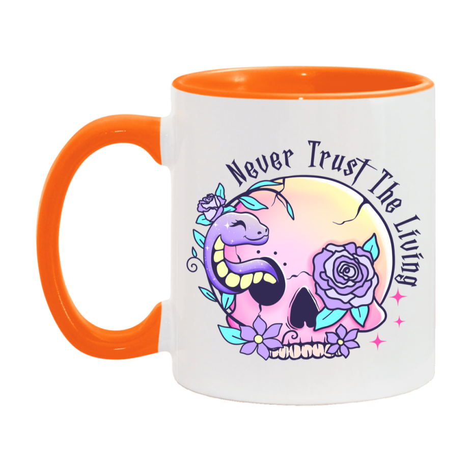 Funny Halloween Coffee Mug, White Ceramic Halloween Coffee Cup 11Oz Or 15Oz