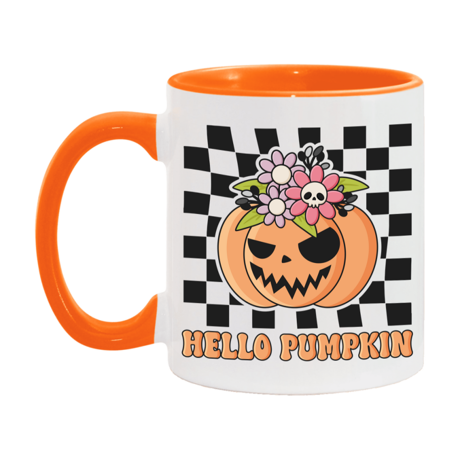 Funny Halloween Coffee Mug, White Ceramic Halloween Coffee Cup 11Oz Or 15Oz