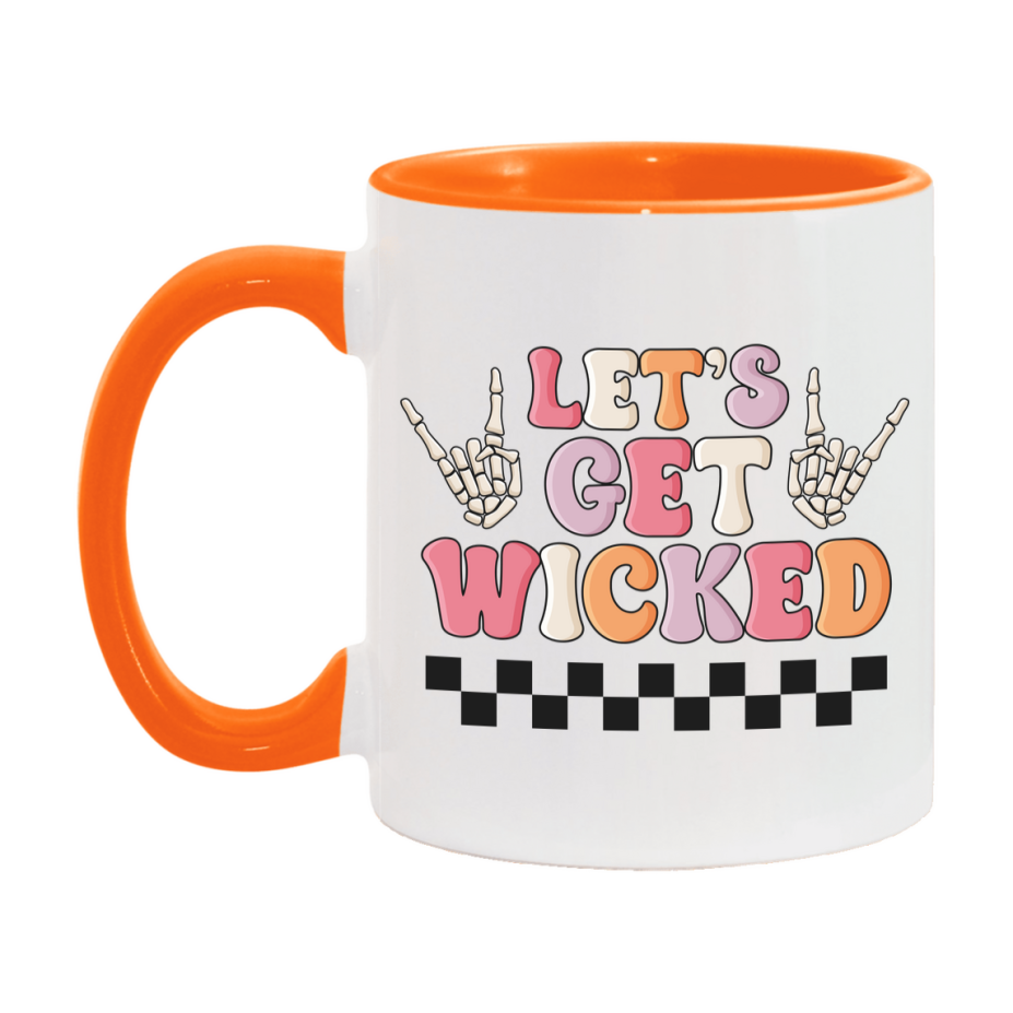 Funny Halloween Coffee Mug, White Ceramic Halloween Coffee Cup 11Oz Or 15Oz