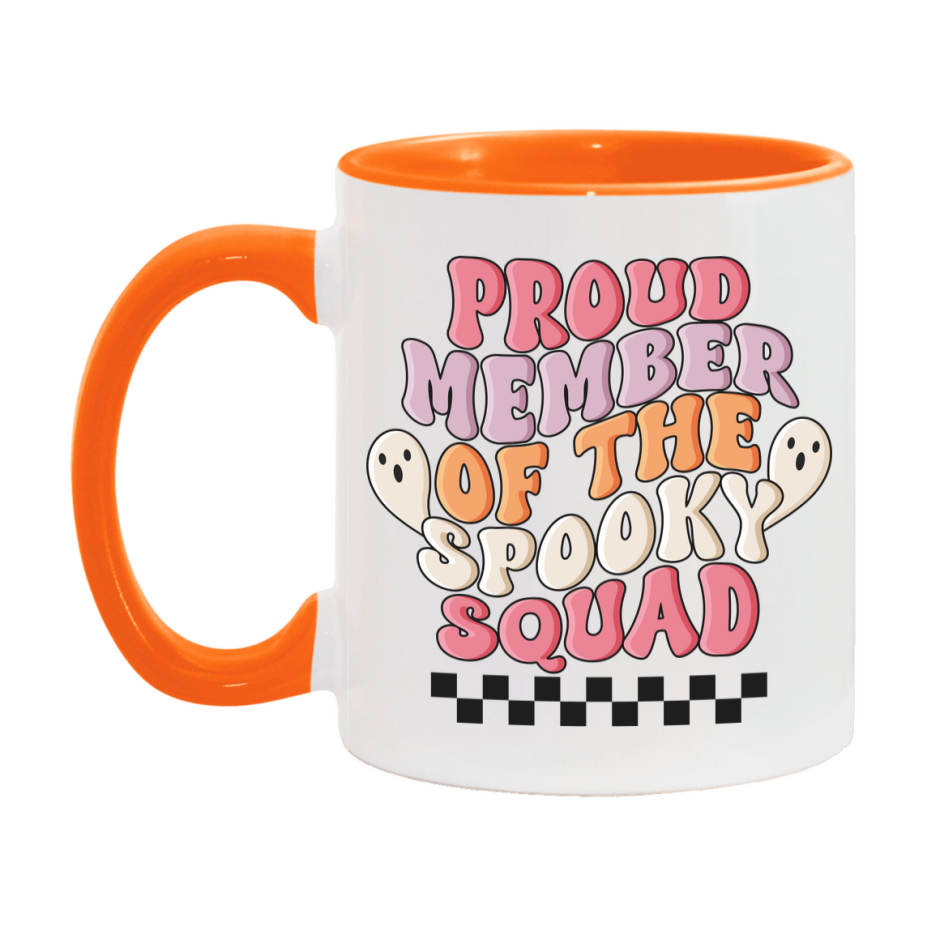 Funny Halloween Coffee Mug, White Ceramic Halloween Coffee Cup 11Oz Or 15Oz