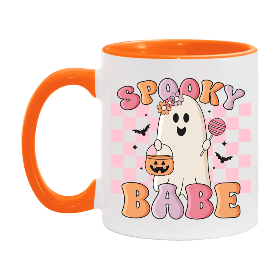 Funny Halloween Coffee Mug, White Ceramic Halloween Coffee Cup 11Oz Or 15Oz