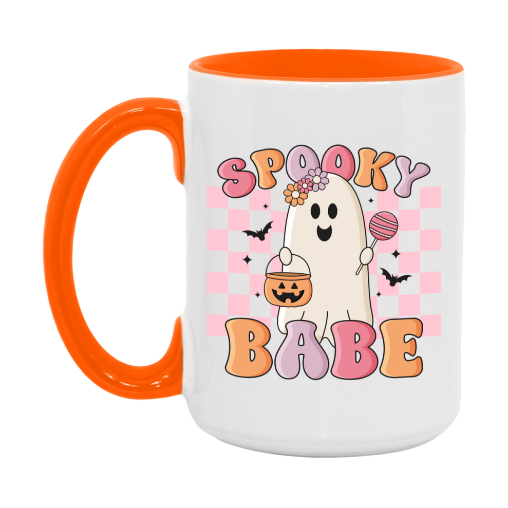 Funny Halloween Coffee Mug, White Ceramic Halloween Coffee Cup 11Oz Or 15Oz