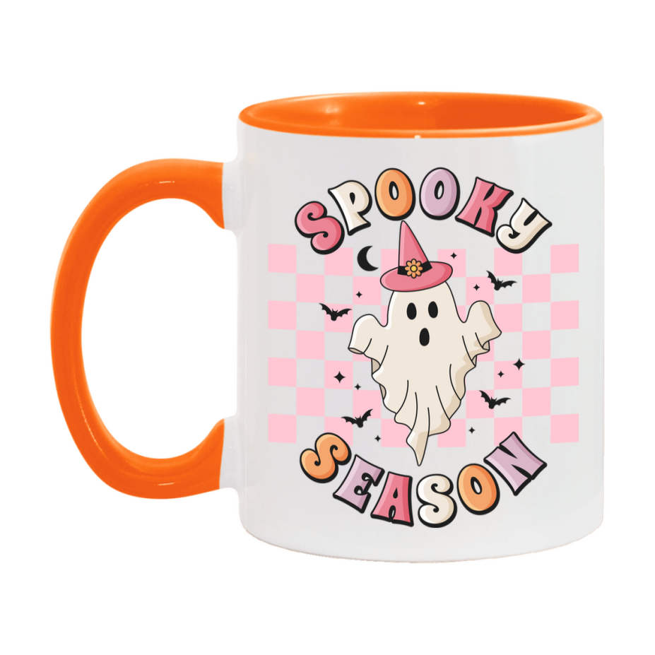 Funny Halloween Coffee Mug, White Ceramic Halloween Coffee Cup 11Oz Or 15Oz