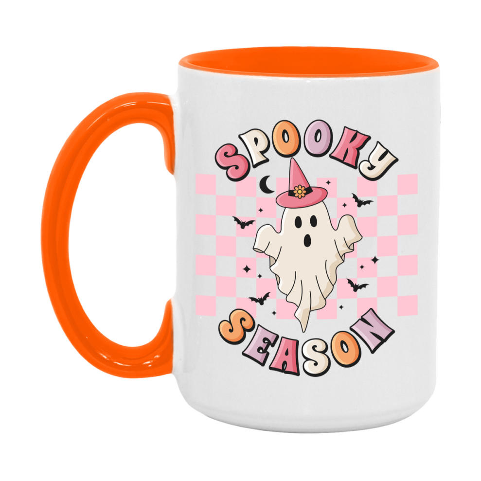 Funny Halloween Coffee Mug, White Ceramic Halloween Coffee Cup 11Oz Or 15Oz