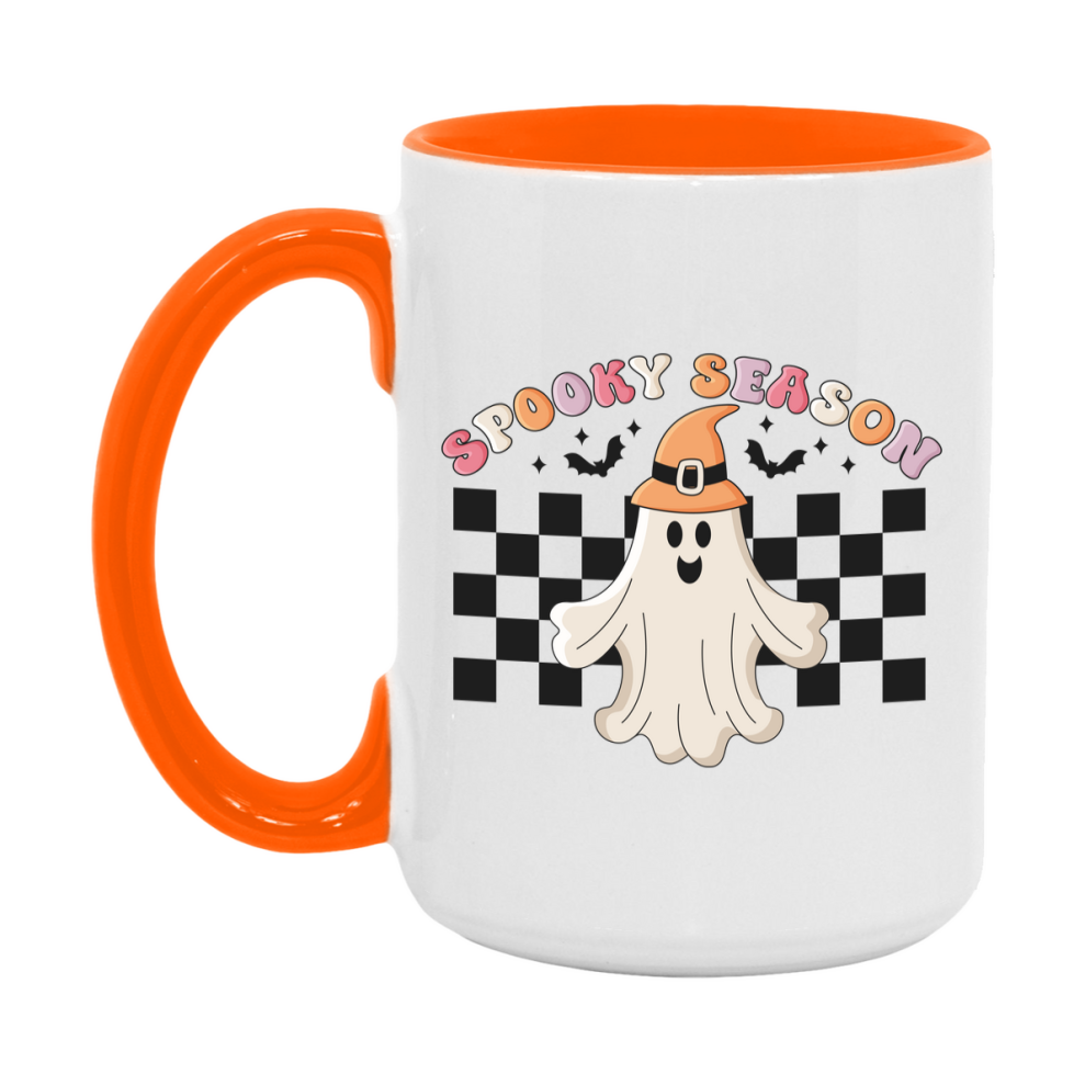 Funny Halloween Coffee Mug, White Ceramic Halloween Coffee Cup 11Oz Or 15Oz