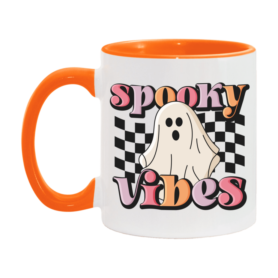 Funny Halloween Coffee Mug, White Ceramic Halloween Coffee Cup 11Oz Or 15Oz
