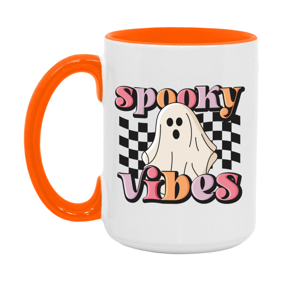 Funny Halloween Coffee Mug, White Ceramic Halloween Coffee Cup 11Oz Or 15Oz