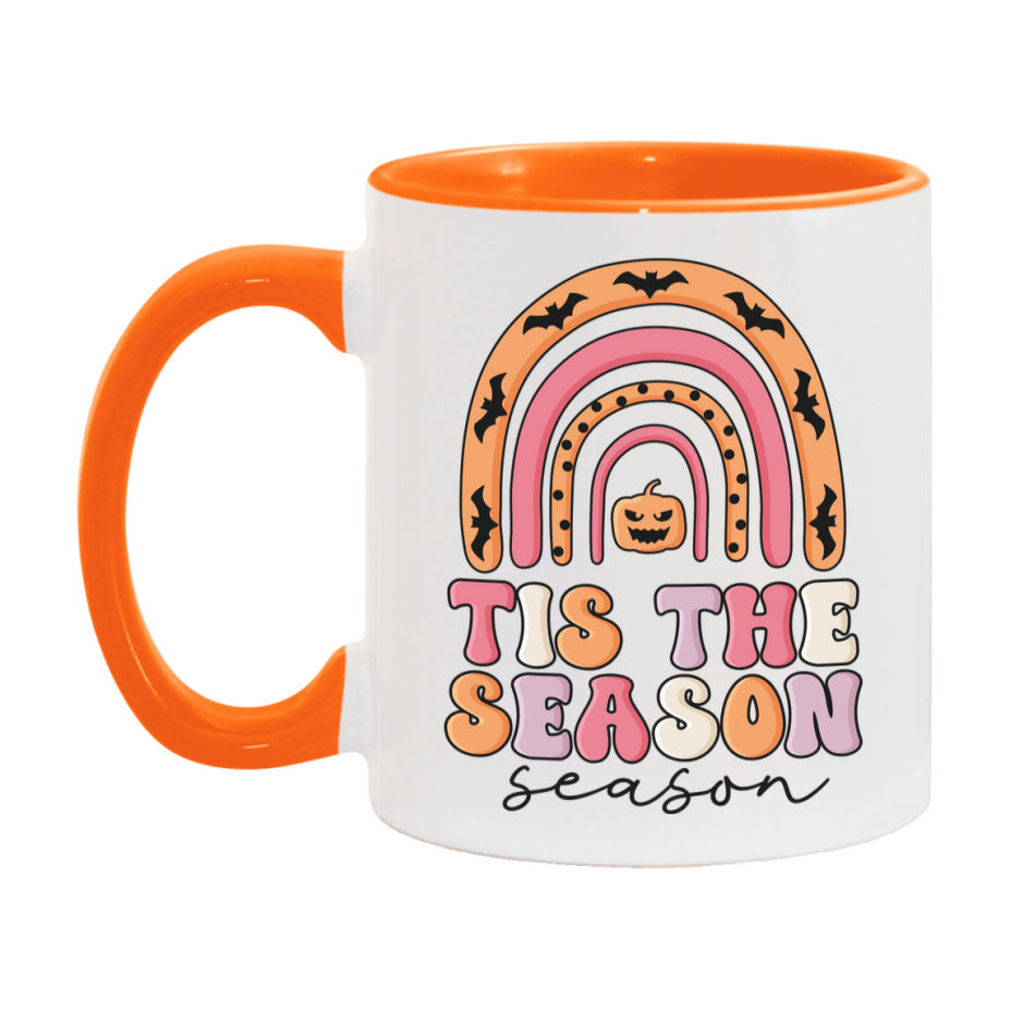 Funny Halloween Coffee Mug, White Ceramic Halloween Coffee Cup 11Oz Or 15Oz