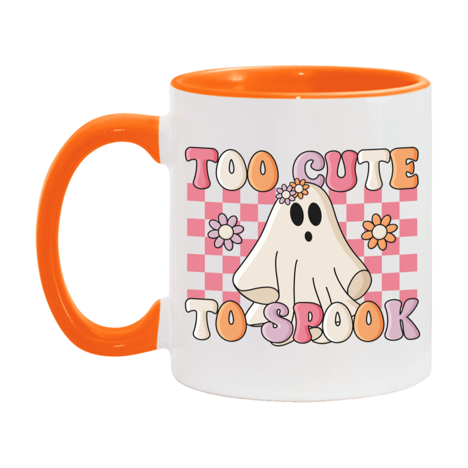 Funny Halloween Coffee Mug, White Ceramic Halloween Coffee Cup 11Oz Or 15Oz