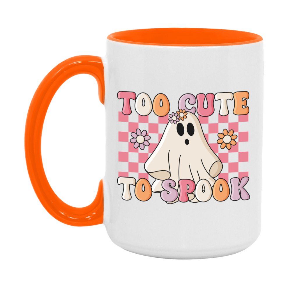 Funny Halloween Coffee Mug, White Ceramic Halloween Coffee Cup 11Oz Or 15Oz