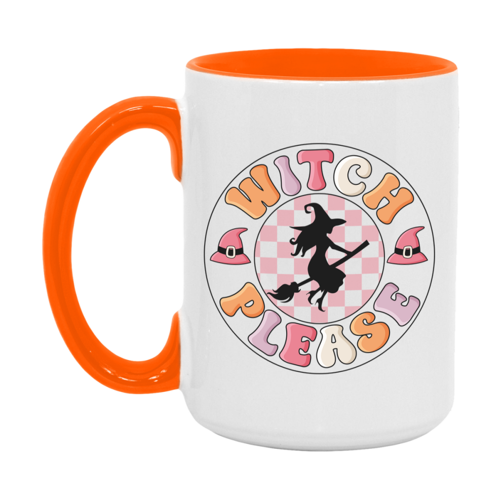 Funny Halloween Coffee Mug, White Ceramic Halloween Coffee Cup 11Oz Or 15Oz