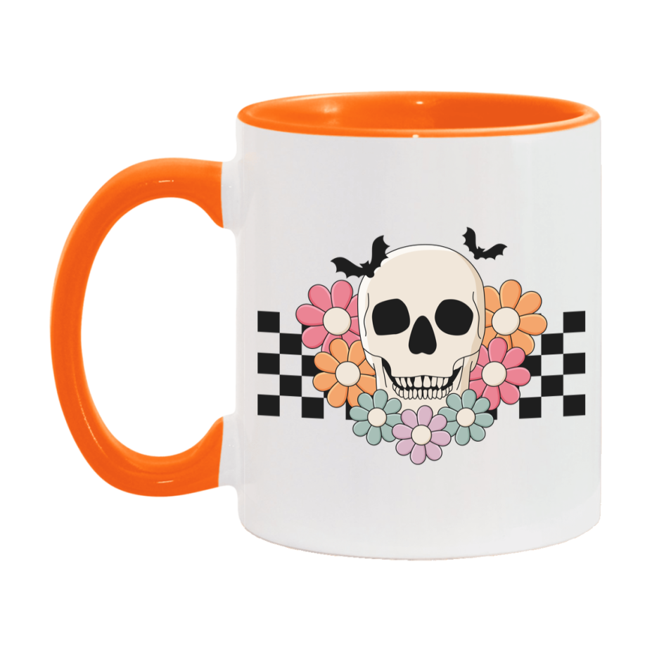 Funny Halloween Coffee Mug, White Ceramic Halloween Coffee Cup 11Oz Or 15Oz