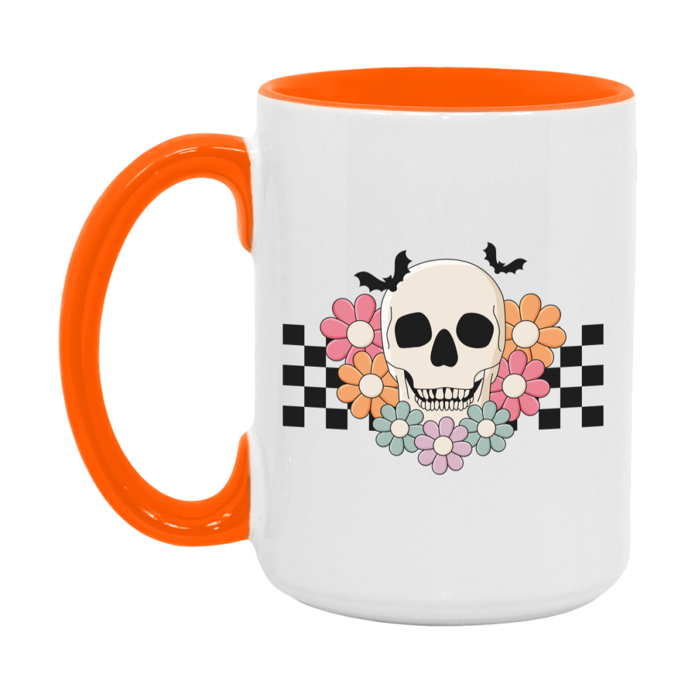 Funny Halloween Coffee Mug, White Ceramic Halloween Coffee Cup 11Oz Or 15Oz