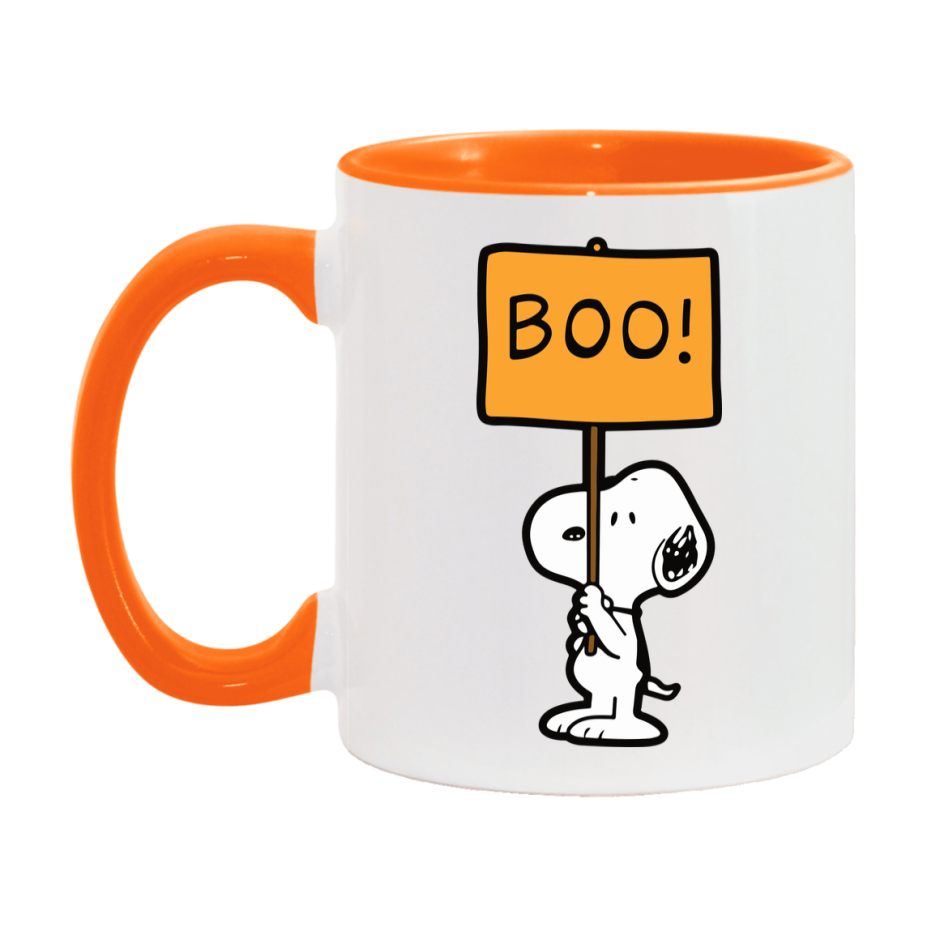 Peanuts Snoopy Halloween Mug, Snoopy Coffee Cup, Cute Halloween Coffee Mug, 11Oz Or 15Oz Ceramic