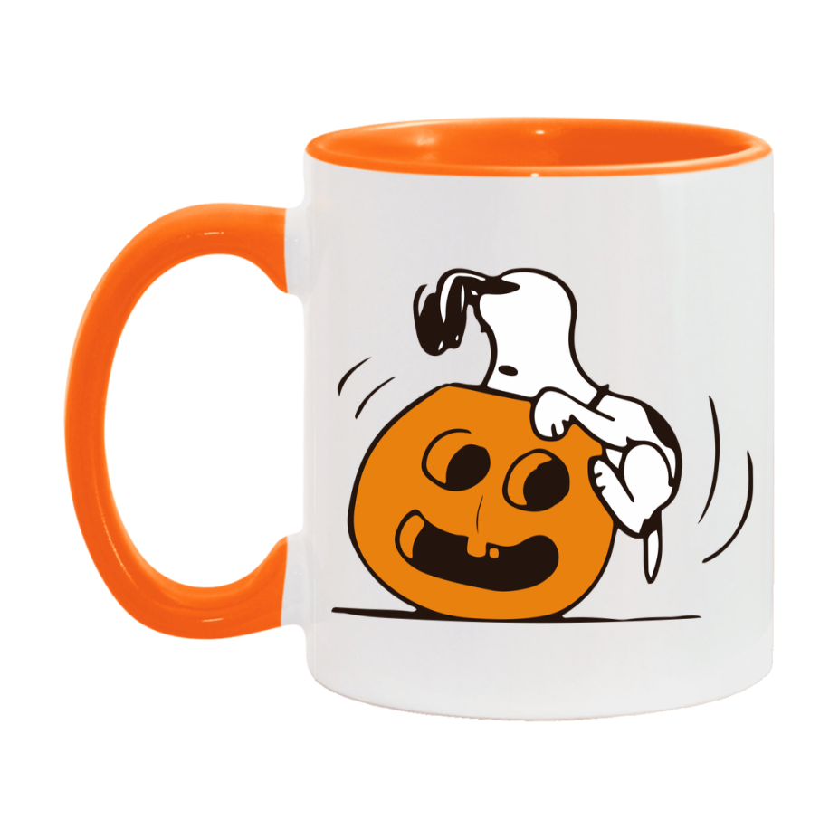 Peanuts Snoopy Halloween Mug, Snoopy Coffee Cup, Cute Halloween Coffee Mug, 11Oz Or 15Oz Ceramic
