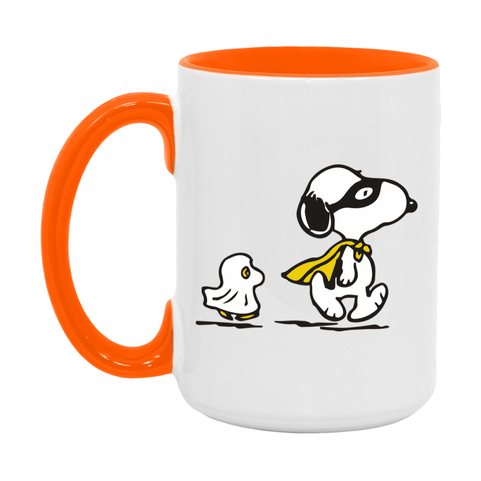 Peanuts Snoopy Halloween Mug, Snoopy Coffee Cup, Cute Halloween Coffee Mug, 11Oz Or 15Oz Ceramic