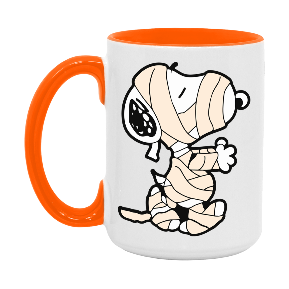 Peanuts Snoopy Halloween Mug, Snoopy Coffee Cup, Cute Halloween Coffee Mug, 11Oz Or 15Oz Ceramic