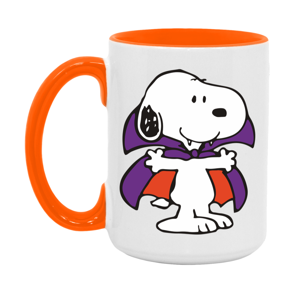 Peanuts Snoopy Halloween Mug, Snoopy Coffee Cup, Cute Halloween Coffee Mug, 11Oz Or 15Oz Ceramic