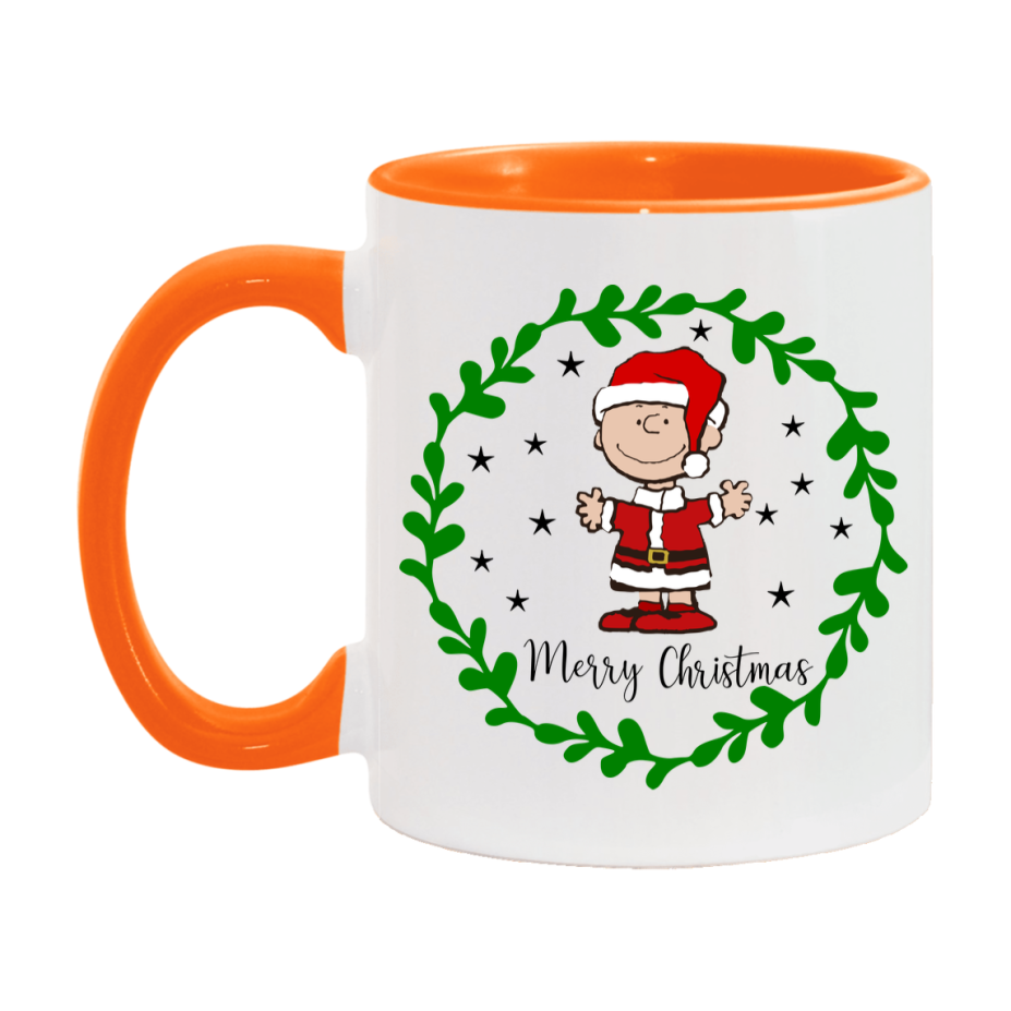 Peanuts Gang Christmas Mug, Snoopy Charlie Brown Holiday Coffee Cup, Ceramic Christmas Mug 11Oz Or 15Oz