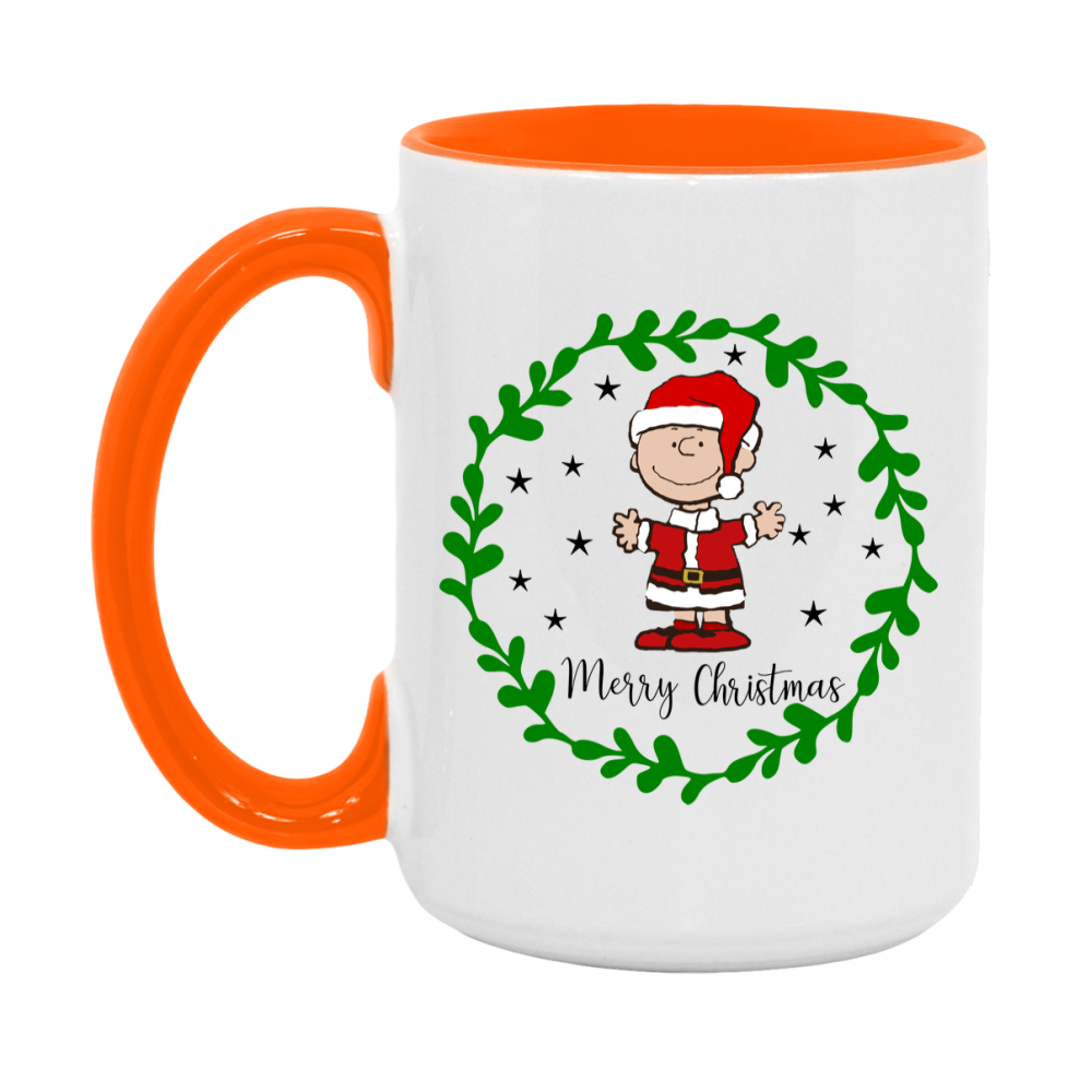 Peanuts Gang Christmas Mug, Snoopy Charlie Brown Holiday Coffee Cup, Ceramic Christmas Mug 11Oz Or 15Oz