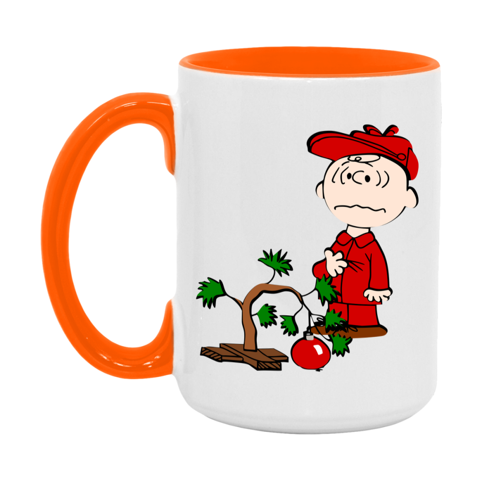 Peanuts Gang Christmas Mug, Snoopy Charlie Brown Holiday Coffee Cup, Ceramic Christmas Mug 11Oz Or 15Oz