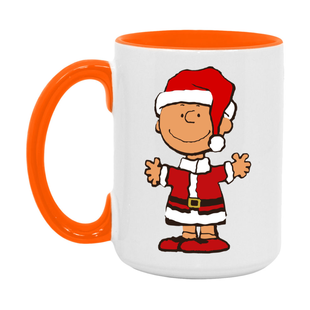 Peanuts Gang Christmas Mug, Snoopy Charlie Brown Holiday Coffee Cup, Ceramic Christmas Mug 11Oz Or 15Oz