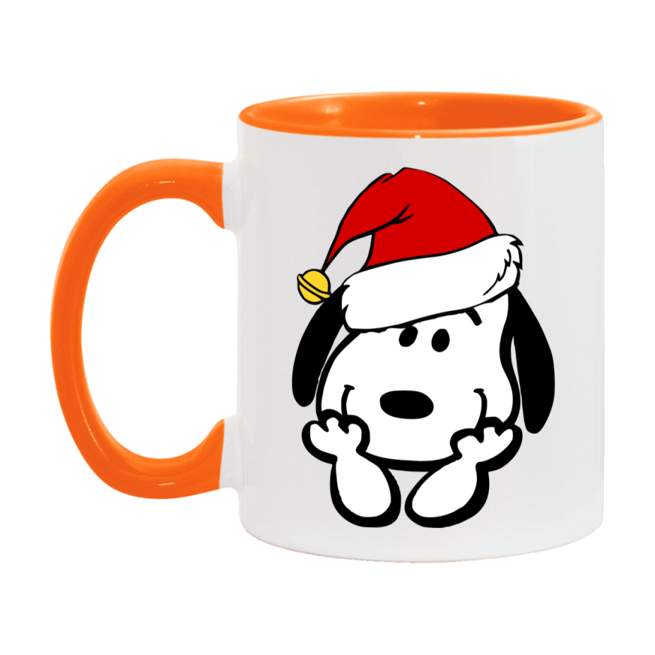 Peanuts Gang Christmas Mug, Snoopy Charlie Brown Holiday Coffee Cup, Ceramic Christmas Mug 11Oz Or 15Oz