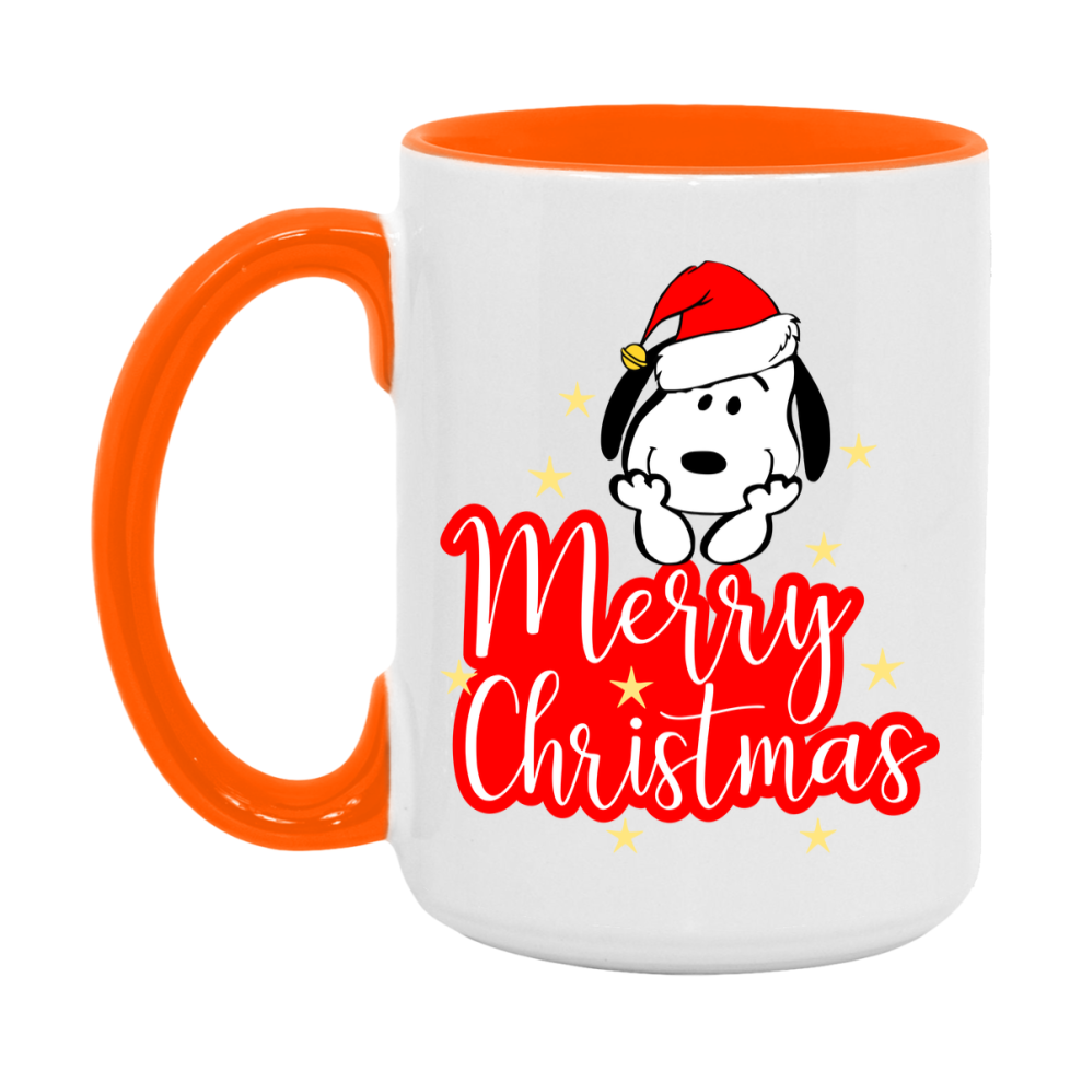 Peanuts Gang Christmas Mug, Snoopy Charlie Brown Holiday Coffee Cup, Ceramic Christmas Mug 11Oz Or 15Oz
