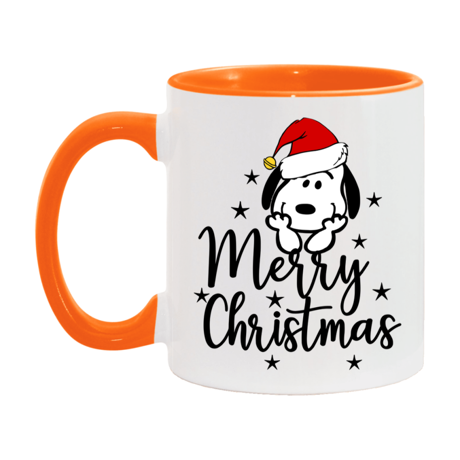 Peanuts Gang Christmas Mug, Snoopy Charlie Brown Holiday Coffee Cup, Ceramic Christmas Mug 11Oz Or 15Oz