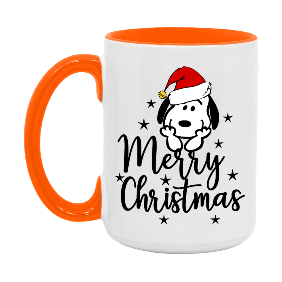 Peanuts Gang Christmas Mug, Snoopy Charlie Brown Holiday Coffee Cup, Ceramic Christmas Mug 11Oz Or 15Oz