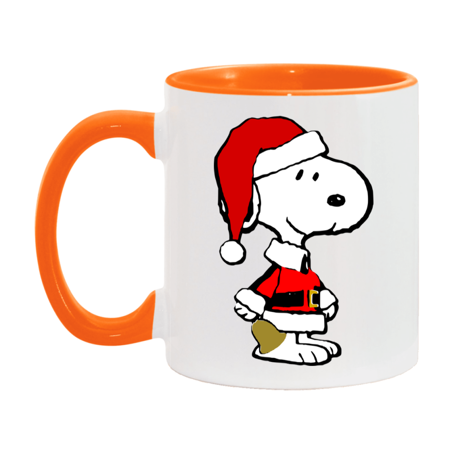 Peanuts Gang Christmas Mug, Snoopy Charlie Brown Holiday Coffee Cup, Ceramic Christmas Mug 11Oz Or 15Oz