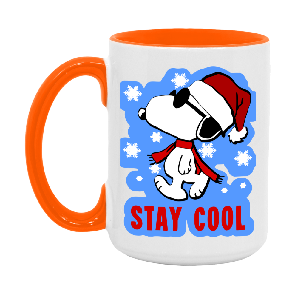 Peanuts Gang Christmas Mug, Snoopy Charlie Brown Holiday Coffee Cup, Ceramic Christmas Mug 11Oz Or 15Oz