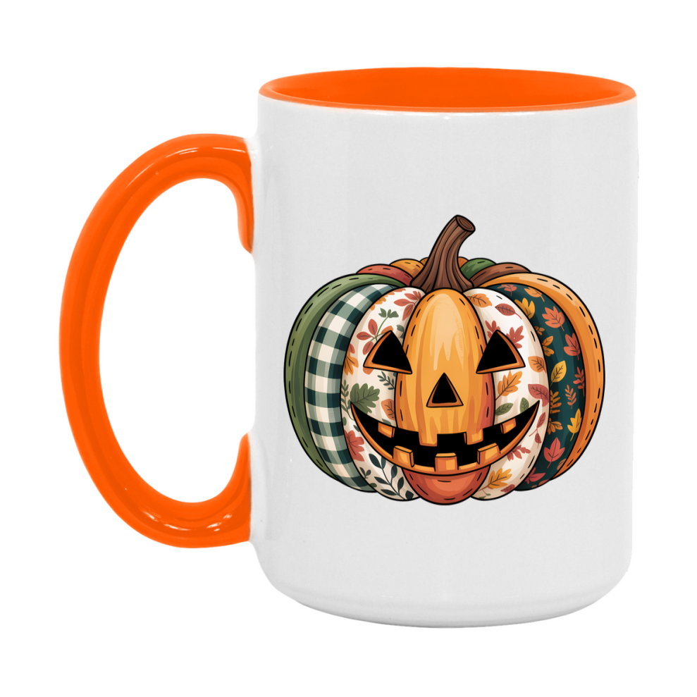 In Love With Fall Coffee Mug, Cozy Cute Autumn Coffee Cup, 11Oz Or 15Oz White Ceramic Mug
