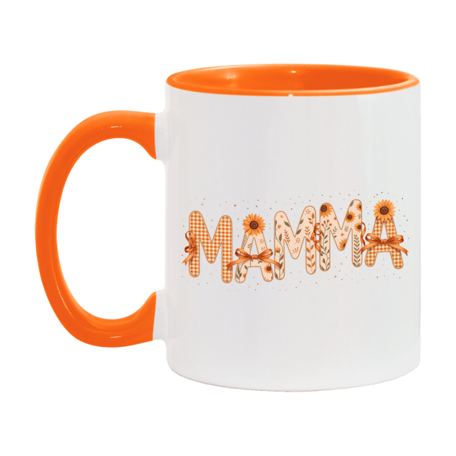 In Love With Fall Coffee Mug, Cozy Cute Autumn Coffee Cup, 11Oz Or 15Oz White Ceramic Mug