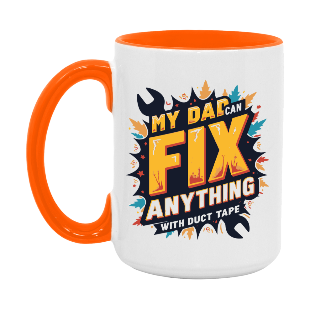 Dad Joke Coffee Mug, Funny Coffee Mug Gift For Dad, 11Oz Or 15Oz White Ceramic Cup