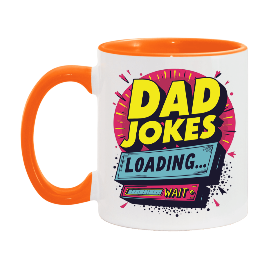 Dad Joke Coffee Mug, Funny Coffee Mug Gift For Dad, 11Oz Or 15Oz White Ceramic Cup