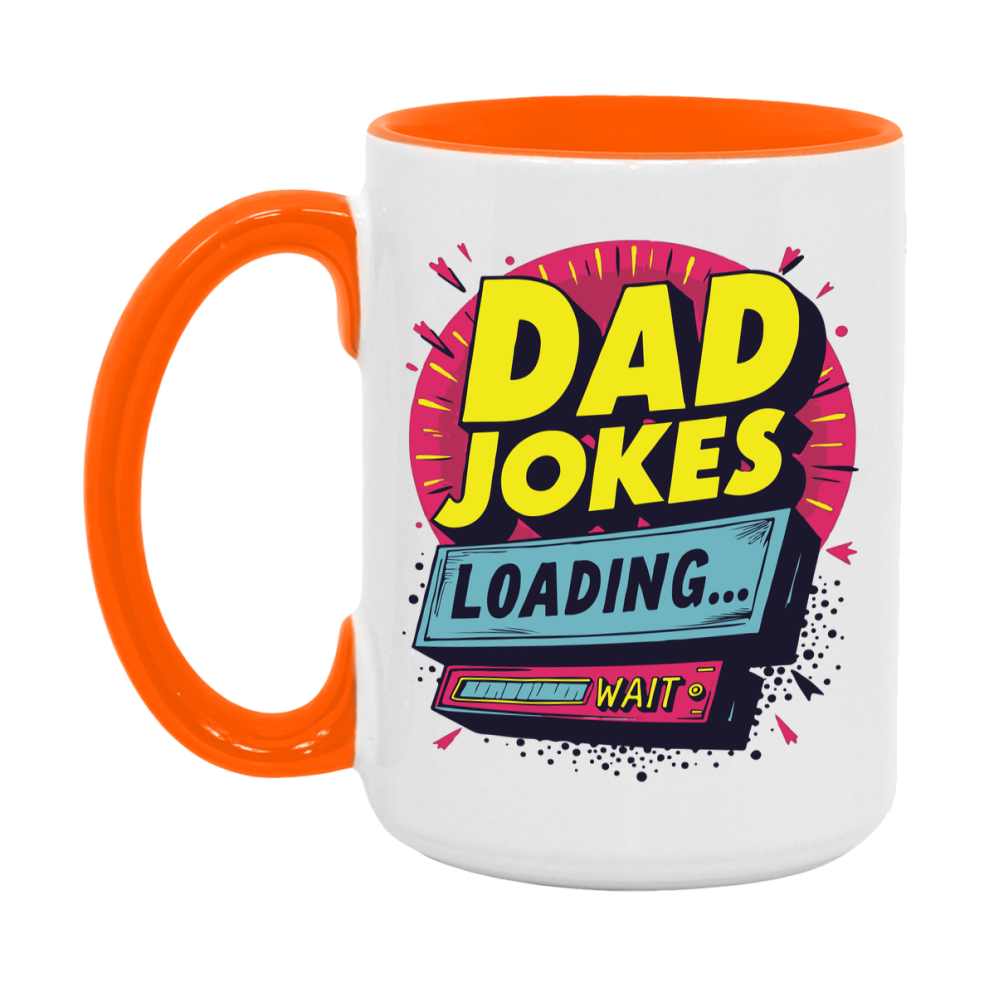 Dad Joke Coffee Mug, Funny Coffee Mug Gift For Dad, 11Oz Or 15Oz White Ceramic Cup