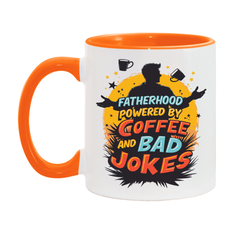 Dad Joke Coffee Mug, Funny Coffee Mug Gift For Dad, 11Oz Or 15Oz White Ceramic Cup