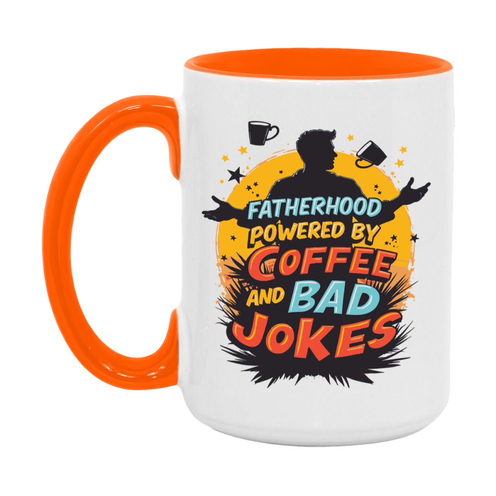 Dad Joke Coffee Mug, Funny Coffee Mug Gift For Dad, 11Oz Or 15Oz White Ceramic Cup