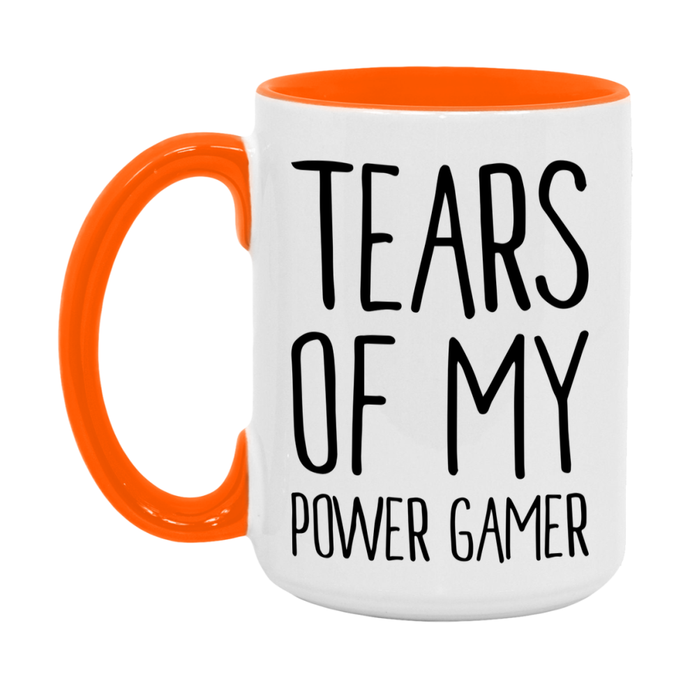 Dnd Dragon Masters Mug, Tears Of My Power Gamer Coffee Mug, Rpg Gift
