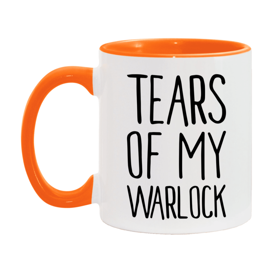 Dnd Dragon Masters Mug, Tears Of My Warlock Coffee Mug, Rpg Gift