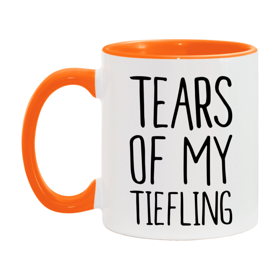 Dnd Dragon Masters Mug, Tears Of My Tiefling Coffee Mug, Rpg Gift