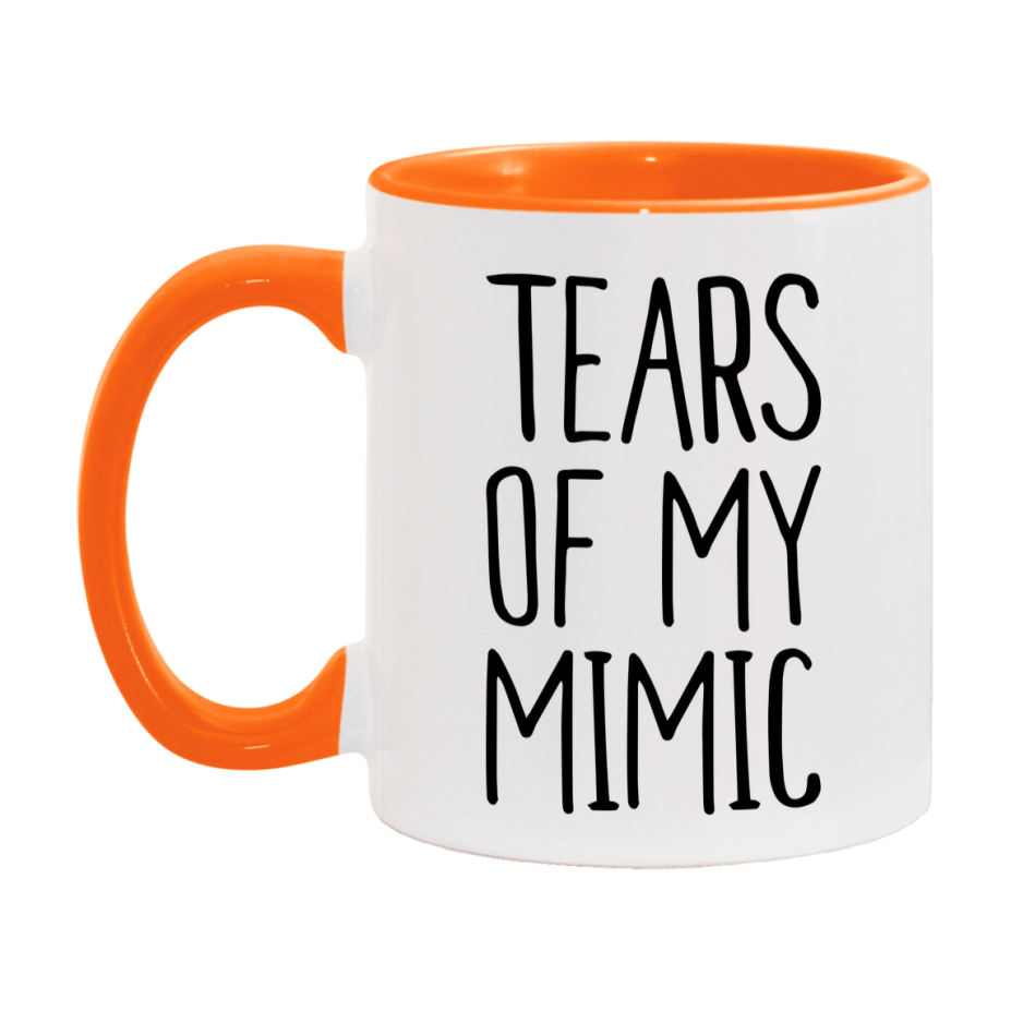 Dnd Dragon Masters Mug, Tears Of My Mimic Coffee Mug, Rpg Gift