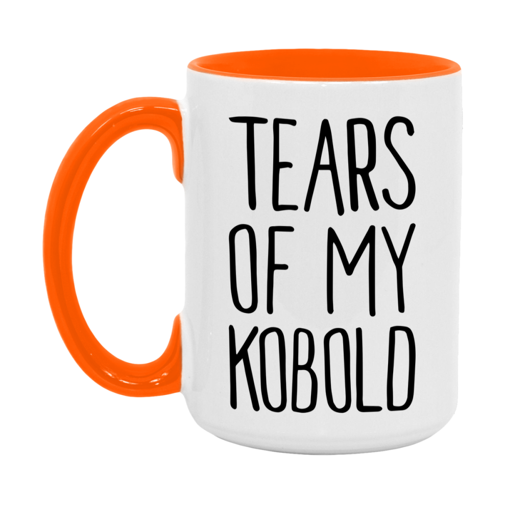 Dnd Dragon Masters Mug, Tears Of My Kobold Coffee Mug, Rpg Gift