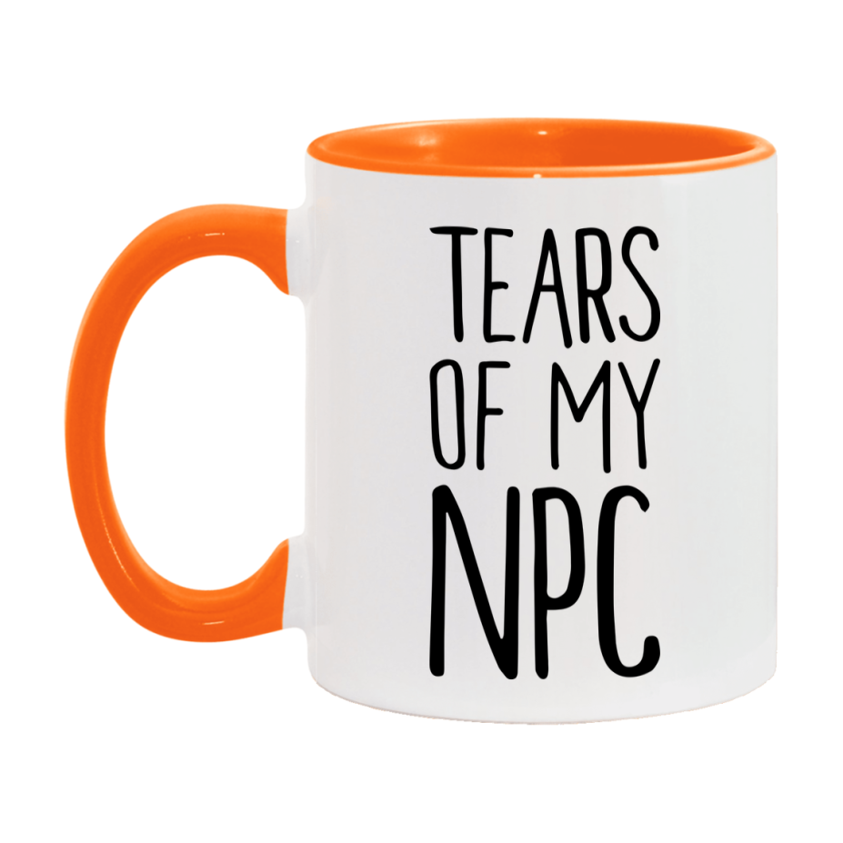 Dnd Dragon Masters Mug, Tears Of My Npc Coffee Mug, Rpg Gift